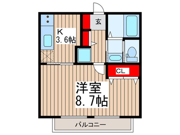 Life　Buddy　駒林元町の物件間取画像